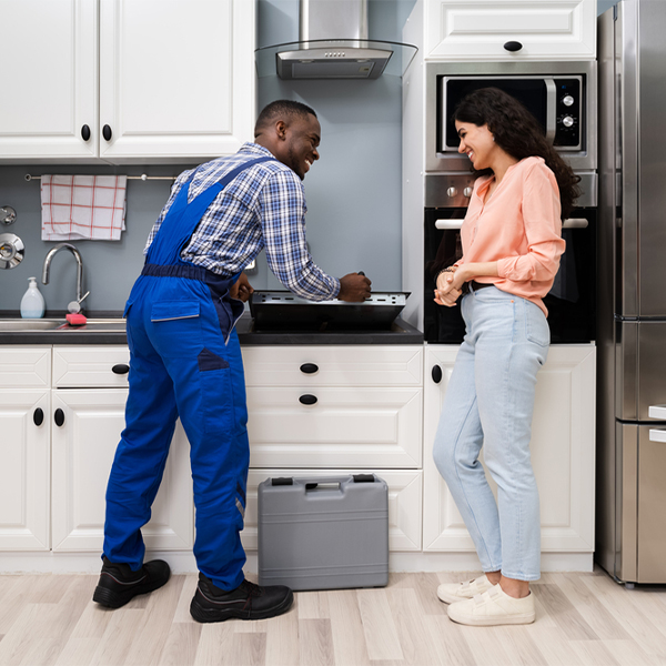 can you provide an estimate for cooktop repair before beginning any work in Johnsonburg